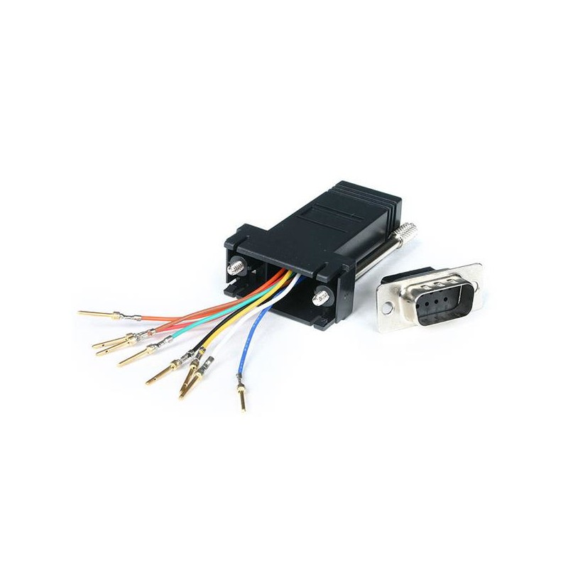 StarTech.com DB9 TO RJ45 MODULAR ADAPTER StarTech.com DB9 TO RJ45 MODULAR ADAPTER